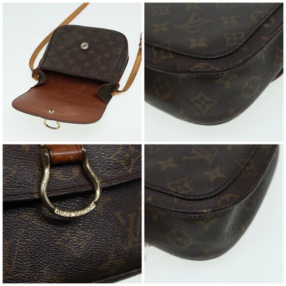LOUIS VUITTON Monogram Saint Cloud MM Shoulder Bag - Picture 11 of 15